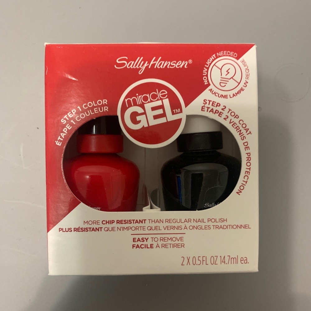 Brand new Sally Hansen miracle gel duo